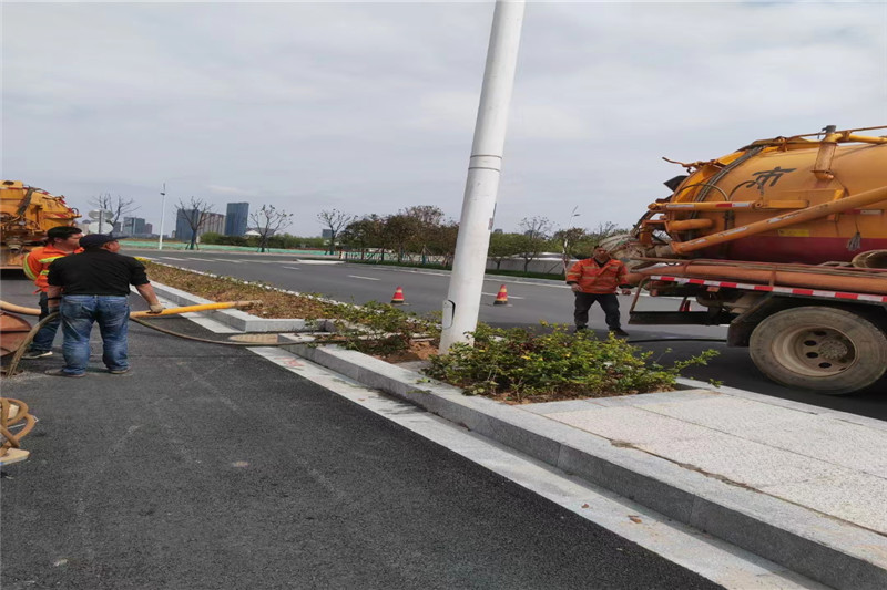 鹤城雨水管道清淤-污水管道清洗