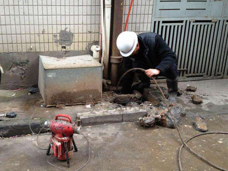 鹤城疏通下水道-洗菜池疏通